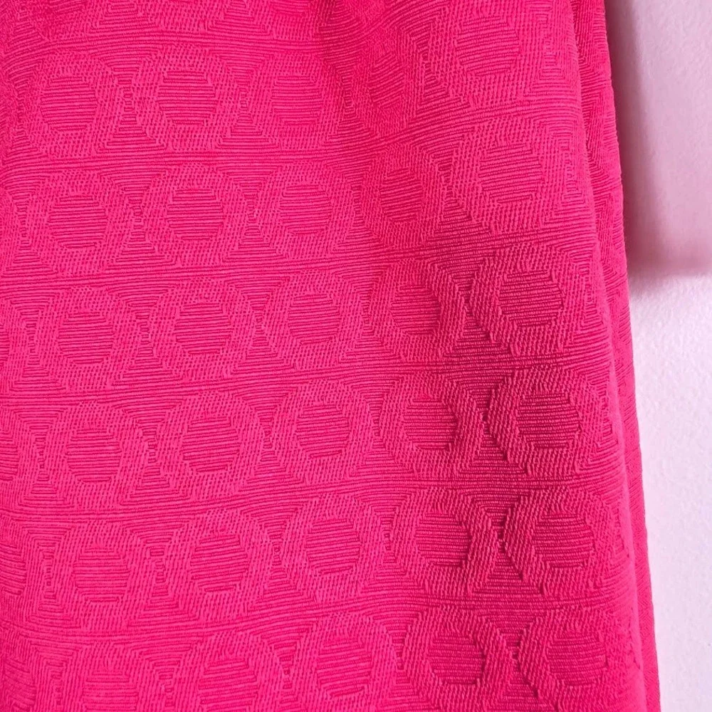 Bonnie Jean‎ Girls Pink Textured Button Front Coat Dress with Bow Size 3T